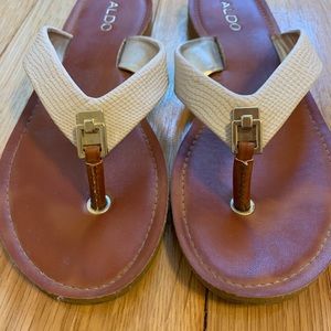 Aldo flip flops